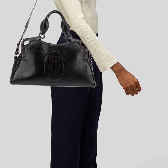 Cartier Leather Shoulder Bag - Picture 5 of 5